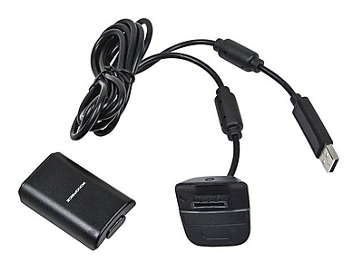 Monoprice 110199 Play and Charge Pack Kit For Xbox 360