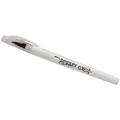 JAM Paper Gel Pen 0.7mm White Sold Individually 65310824