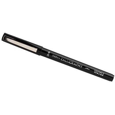 JAM Paper Calligraphy Thick Pen 3.5 Black Sold Individually 2191915326