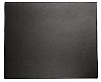 Dacasso Dacasso Faux Leather Table Mat; Midnight Black