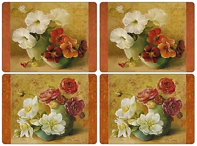 Pimpernel Floral Offering Placement Set of 4