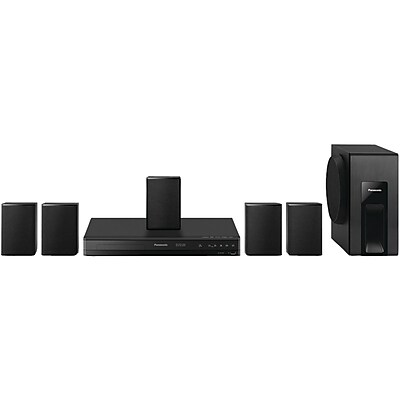 Panasonic SC-XH105 5.1 Channel DVD Home Theater System, Black