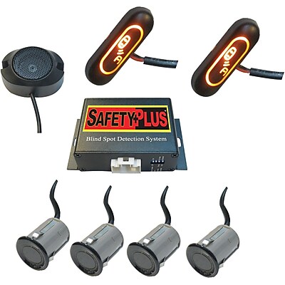 CrimeStopper SafetyPlus Universal Front and Rear Blind Spot Detection System