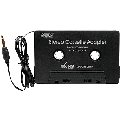 iSound 1642 Stereo Cassette Adapter