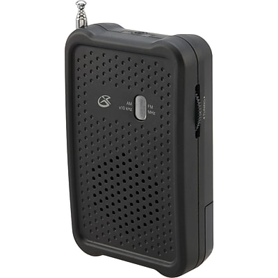 GPX R055B Portable AM FM Radio