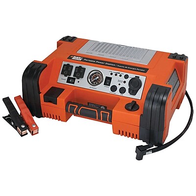 Black Decker PPRH5B 500 W AC DC Portable Power Station