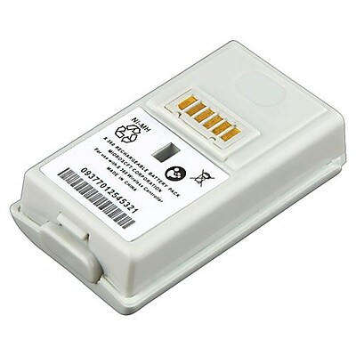 Insten 719530 Ni MH Rechargeable Replacement Battery For Microsoft Xbox 360 Xbox 360 Slim White
