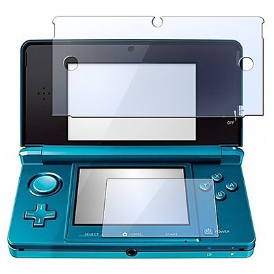 Insten 350313 3 Piece Game Screen Protector Bundle For Nintendo 3DS