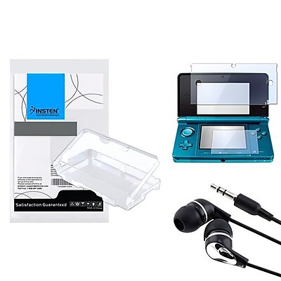 Insten 352577 3 Piece Game Case Bundle For Nintendo 3DS