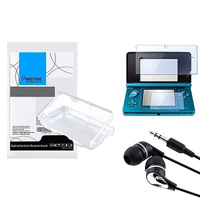 Insten 352577 3 Piece Game Case Bundle For Nintendo 3DS