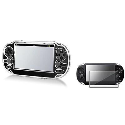 Insten 498544 2 Piece Game Case Bundle For Sony PlayStation Vita Vita 2000