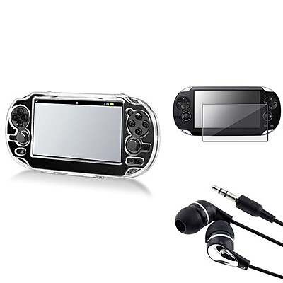 Insten 498590 3 Piece Game Case Bundle For Sony PlayStation Vita