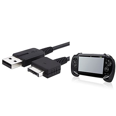 Insten 687106 2 Piece Game Cable Bundle For Sony PlayStation Vita