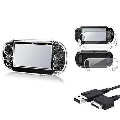 Insten 688593 3 Piece Game Cable Bundle For Sony PlayStation Vita