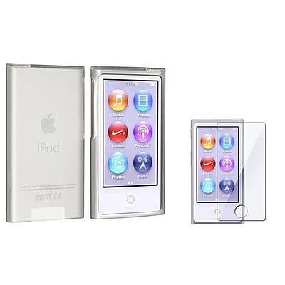 Insten 900561 2 Piece MP3 Screen Protector Bundle For Apple iPod Nano 7th Gen