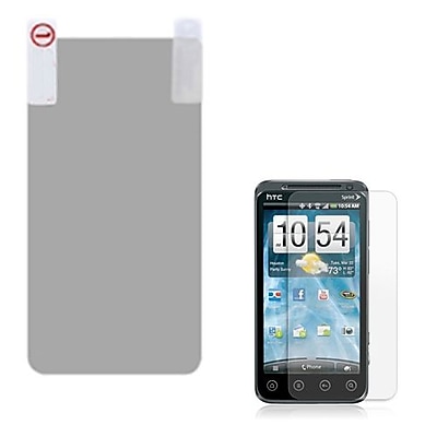 Insten Anti Grease LCD Screen Protector For HTC EVO 3D Clear