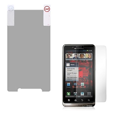 Insten Anti Grease LCD Screen Protector For Motorola Droid Bionic Clear