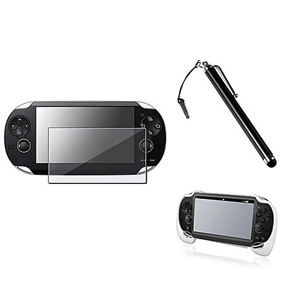 Insten 1035011 3 Piece Game Others Bundle For Touch Screen Stylus Sony PlayStation Vita