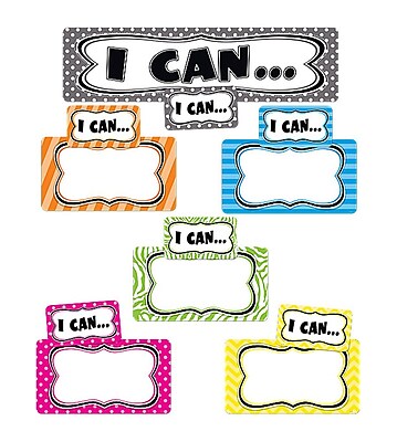 Teacher Created Resources Mini Bulletin Board Set I Can...