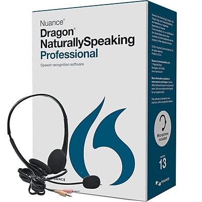 Nuance Communications A209A S00 13.0 Dragon NaturallySpeaking Professional v.13