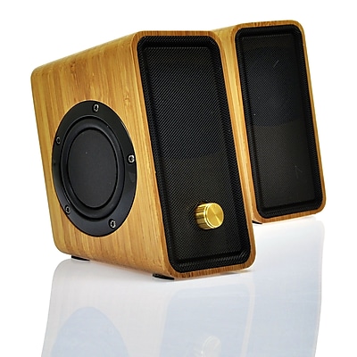 Impecca MSB350 USB Powered Bamboo Pc Speaker