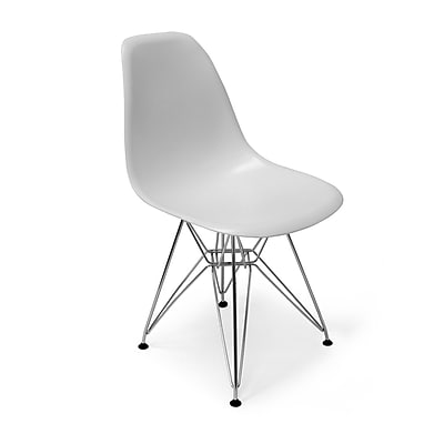 Aeon Furniture Chantal Side Chair; White Matte
