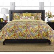 Ivy Hill Home Colonial Floral Paisley Cotton Throw Pillow Staples