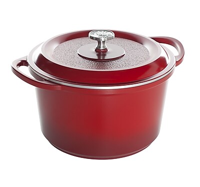 Nordic Ware ProCast 6.5-qt. Round Dutch Oven; Red