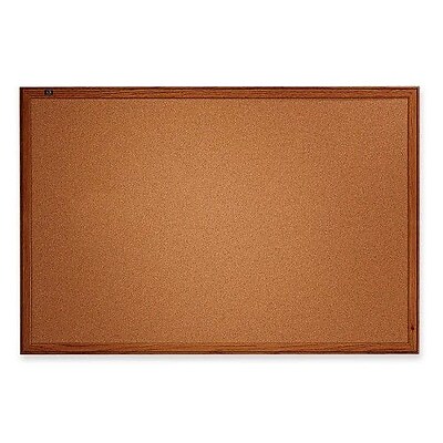 Quartet Economy Wall Mounted Bulletin Board; 2 H x 3 W