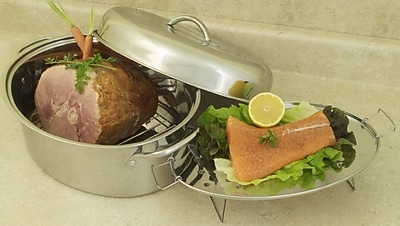 Cook Pro Stainless Steel 3-Piece Cookware Set