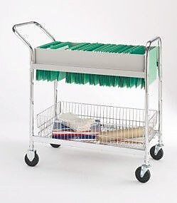 Charnstrom Economy Hanging File Cart