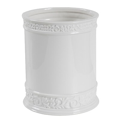 Creative Bath Cosmopolitan Ceramic Trash Can | Staples®