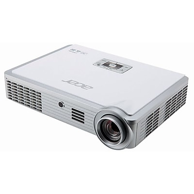 Acer MR.JG711.009 WXGA DLP 3D Projector, 1000 Lumens, 2.87 lbs.