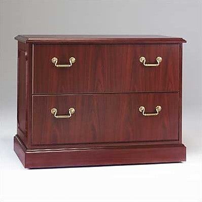 High Point Furniture Bedford 2 Drawer Executive File; Mahogany