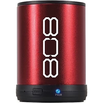 808 Canz Bluetooth Wireless Speaker 2W Red