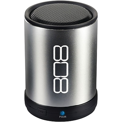 808 Canz Bluetooth Wireless Speaker 2W Silver