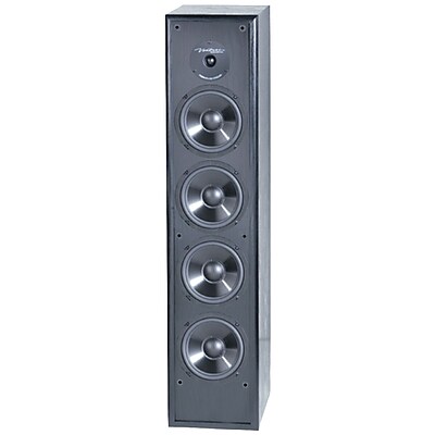 BIC America Venturi 5 Way 6.5 Slim Design Tower Speaker 200 W Black