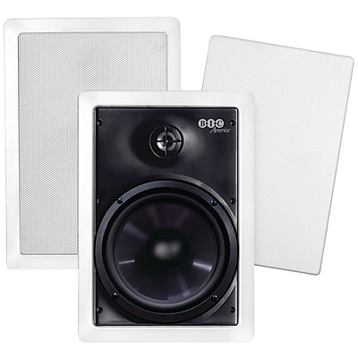 BIC America M PRO6W 6.5 2 Way In Wall Speaker 150 W White