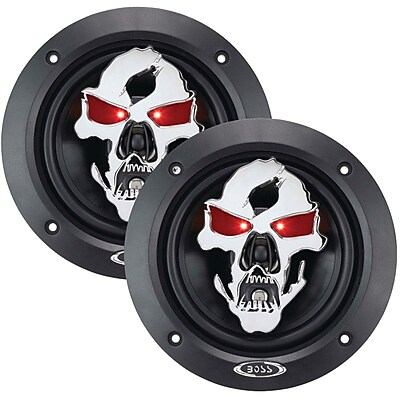 Boss SK553 Phantom Skull 5 1 4 3 Way Full Range Speaker 275 W Black