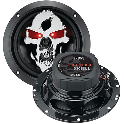Boss SK653 Phantom Skull 6 1 2 3 Way Full Range Speaker 350 W Black