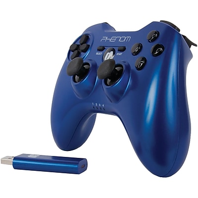 DreamGEAR DGPS3 3849 Phenom Wireless Gaming Controller PlayStation 3 Blue