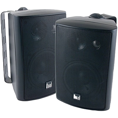 Dual LU43 Series 4 3 Way Indoor Outdoor Speaker 100 W Black
