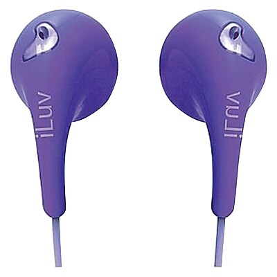 iLUV Bubble Gum II In Ear Earbud Purple