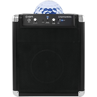 ION IPA25 Party Rocker Live Lighting And Bluetooth Speaker System 50 W Black