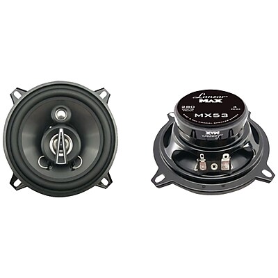 Lanzar MAX Series 5.25 3 Way Triaxial Speaker 140 W