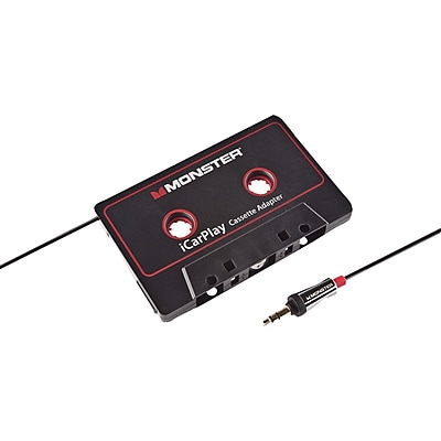 Monster Power iCarPlay 800 Cassette Adapter 133218 for iPad iPhone iPod