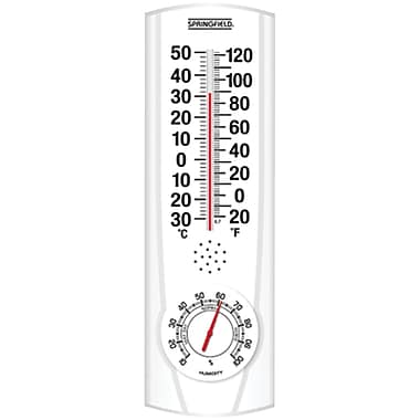 plainview springfield hygrometer thermometer indoor outdoor staples reviewsnapshot write num average rating