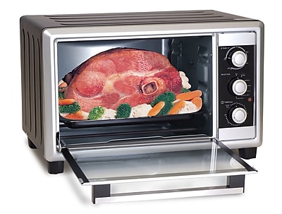 Elite by Maxi-Matic Elite Cuisine 6 Slice Toaster Oven Broiler with Rotisserie