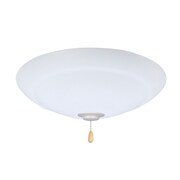 Emerson Fans Riley 4 Light Bowl Fan Light Fixture; Ashton Summer White
