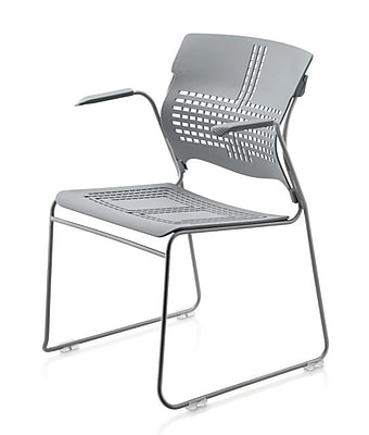 New Spec Arm Chair; Grey